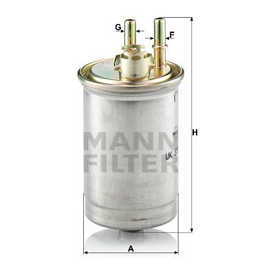 MANN-FILTER Palivový filtr WK 853/7