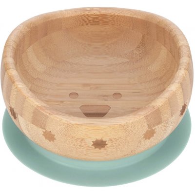 Lässig Bowl Bamboo/Wood Little Chums dog with suction pad/silicone 1310049524 – Zbozi.Blesk.cz