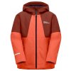 Dětská sportovní bunda Jack Wolfskin 1610281 oranžová