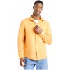 Pánská Košile Celio Daflix pánská lněná košile oranžová