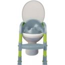 Nočník Thermobaby Kiddyloo židlička na wc šedo-zelená