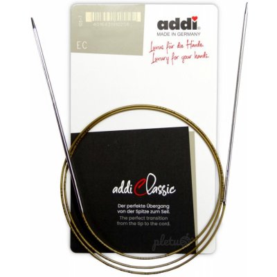 Addi Kruhové jehlice Classic 80 cm / 2,5 mm (oblé špičky) – Zboží Dáma