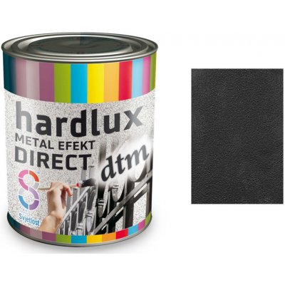 Hardlux Metal Efekt Direct 0,2 L kovářská černá