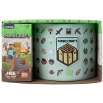 CurePink Keramický hrnek Minecraft: Ikony ze hry PP14641MCF 400 ml – Zboží Mobilmania