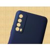 Pouzdro a kryt na mobilní telefon Huawei Pouzdro Jelly Case Huawei P Smart 2021 - Matt - granátové