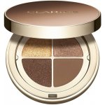 Clarins Paletka 4 očních stínů Eye Palette Ombre 04 Brown sugar 4 g – Hledejceny.cz