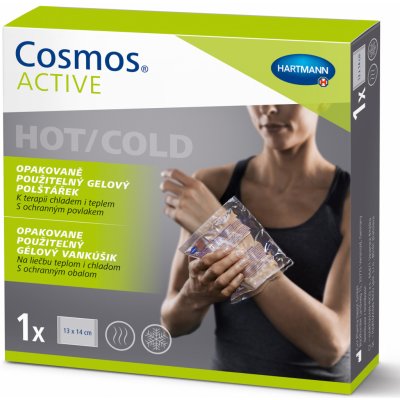 Cosmos ACTIVE Gelový polštářek opakovaně použitelný malý 13 × 14 cm 1 ks – Zboží Mobilmania