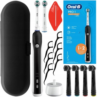 Oral-B Pro 1 750 Cross Action Black – Zboží Živě