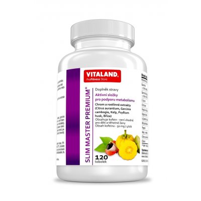 Vitaland Slim Master Premium 120 tablet – Zbozi.Blesk.cz