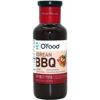 O'Food Korejská BBQ marináda Bulgogi na vepřové maso 0,5 kg – Zboží Dáma