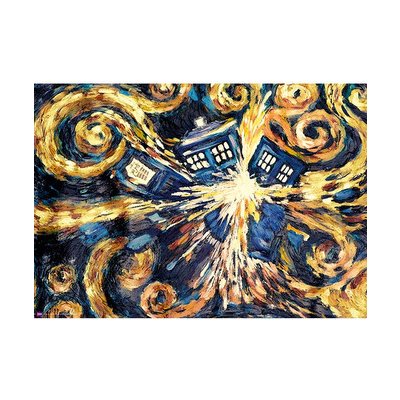 Plakát, Obraz - DOCTOR WHO - exploding tardis, (91.5 x 61 cm) – Hledejceny.cz