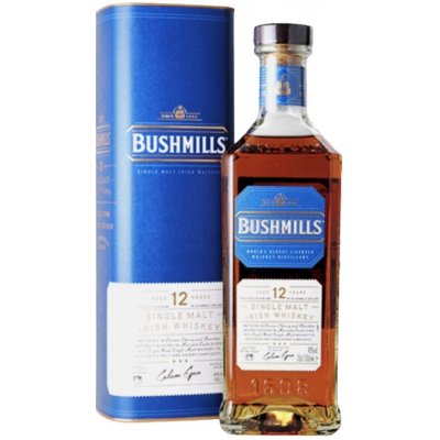 Bushmills 12y 40% 0,7 l (karton) – Hledejceny.cz