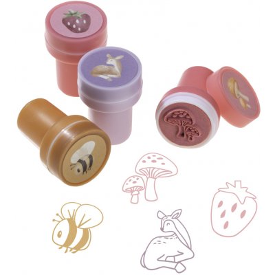 Little Dutch Razítka samobarvící 16 ks Fairy Garden – Zboží Dáma