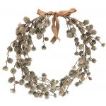 H&L Vánoční borovicový věnec 55cm stříbrná 317991770 – Zboží Dáma