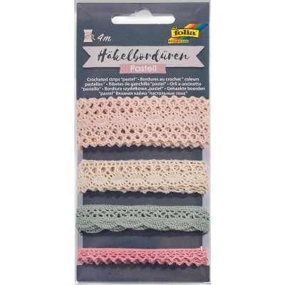 Háčkované bordury - pastelové barvy – Hledejceny.cz