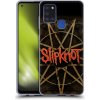 Pouzdro a kryt na mobilní telefon Samsung Pouzdro Head Case Samsung Galaxy A21s Slipknot Znak