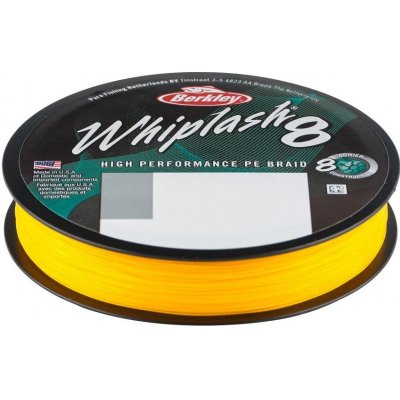 Berkley Šňůra Whiplash 8 Yellow 300m 0,06mm 10,7kg – Zboží Mobilmania