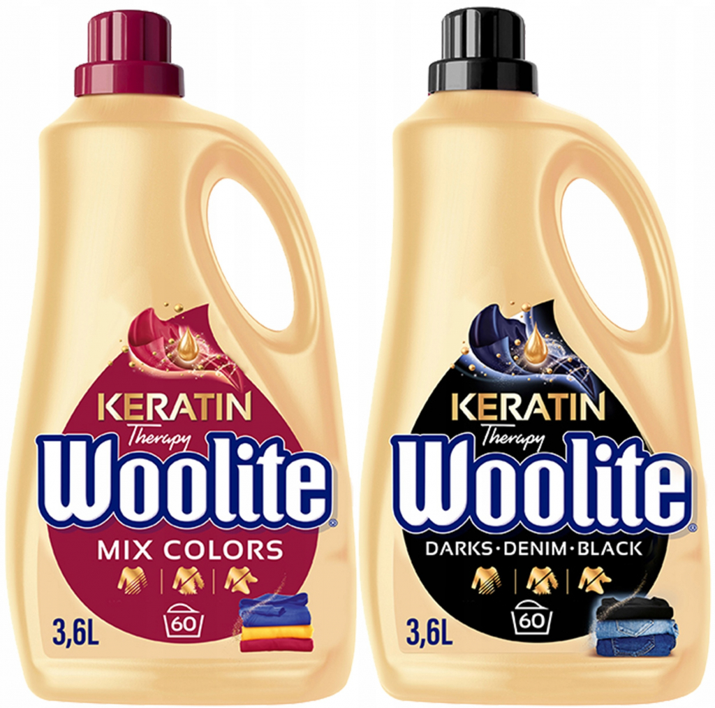 Woolite Mix Colors tekutý prací přípravek 60 praní 3,6 l