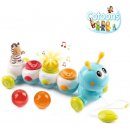 Smoby Housenka na tahání Caterpillar Cotoons elektronická se světlem a melodiemi