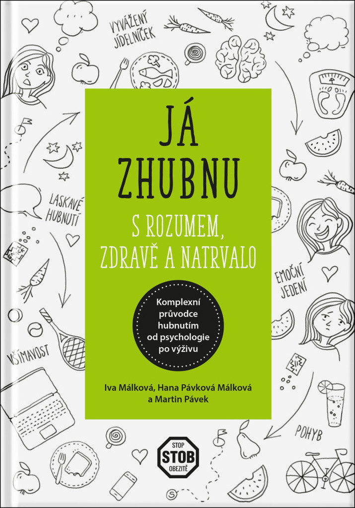 Já zhubnu zdravě a natrvalo - Málková Iva, Málková Hana, Pávek Martin