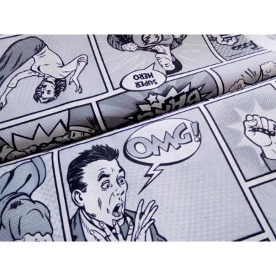 dekorační látka komiks – Heureka.cz