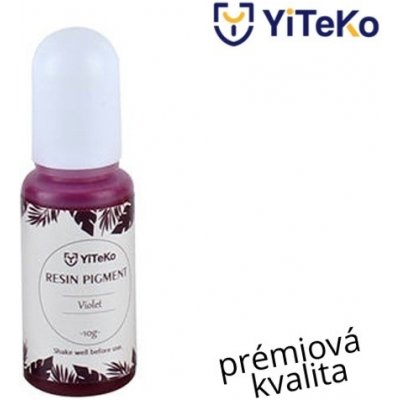 YiTeKo Křišťálová barva do pryskyřice Violet 11 10ml – Zboží Dáma