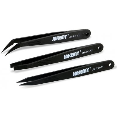 JAKEMY Sada 3 pinzet JM-T11 – Zboží Mobilmania