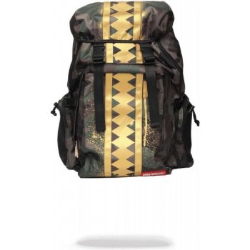 Sprayground batoh Top Gear Vsm Gold Stencil Camo Shark B1367