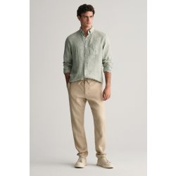 Gant RELAXED LINEN DS PANTS DRY SAND