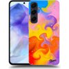 Pouzdro a kryt na mobilní telefon Samsung Picasee silikonové Samsung Galaxy A55 5G Bubbles černé