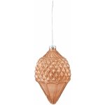 Clayre & Eef Vánoční ozdoba bronzová Ø 7*11 cm – Hledejceny.cz