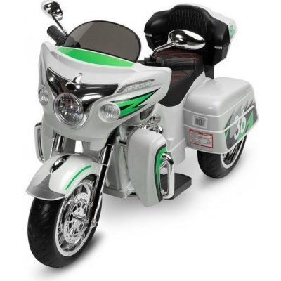 Toyz Elektrická motorka RIOT světle šedá – Zboží Mobilmania