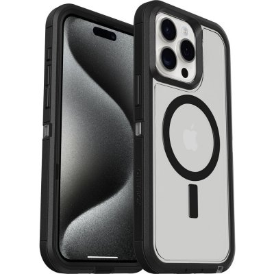 OtterBox Defender XT Clear Apple iPhone 15 Pro Max Dark Side čiré/černé