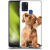 Pouzdro a kryt na mobilní telefon Samsung Pouzdro Head Case Samsung Galaxy A21s ZAPOSLOUCHANÉ ŠTĚNĚ