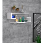 Asir SADA 2x Nástěnná police ELDO bílá AS0678 – Zbozi.Blesk.cz