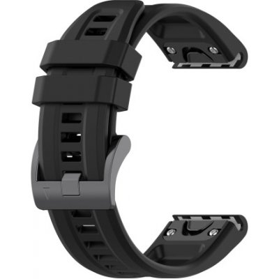 PROTEMIO SILICONE Řemínek pro Garmin Fenix 7S Solar černý 51064 – Zbozi.Blesk.cz