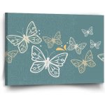 Sablio Obraz Motýli - 90x60 cm – Hledejceny.cz