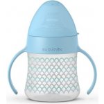 Suavinex kojenecká láhev Memories první s oušky modré vlnky 150ml – Zboží Dáma
