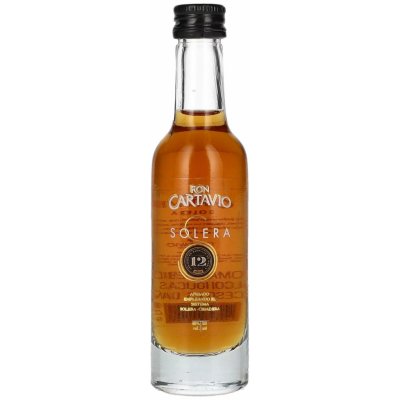 Cartavio 1929 Antiguo de Solera Rum 12y 40% 0,05 l (holá láhev) – Hledejceny.cz