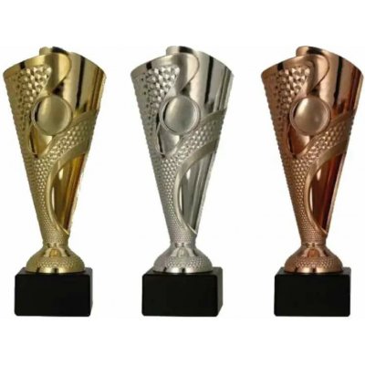 Sada pohárů zlato/stříbro/bronz 1010193 – Hledejceny.cz