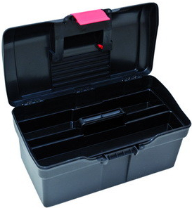 MAGG PROFI Plastový kufr na nářadí; 514x280x260 mm, s 1 přihrádkou a 2 zásobníky