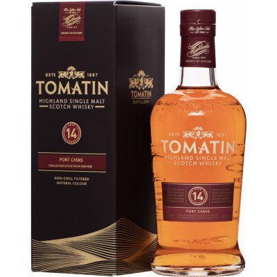 Tomatin 14y 46% 0,7 l (kazeta) – Hledejceny.cz