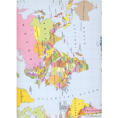 Kupka Petr Ing. Politická mapa světa A3 – Zboží Mobilmania