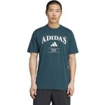 adidas HERITAGE TNS G TEE pánské triko tmavě zelená – Hledejceny.cz