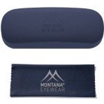 Montana pevné kovové pouzdro na brýle + mikroutěrka modré Montana MC1B-MNT – Zboží Dáma
