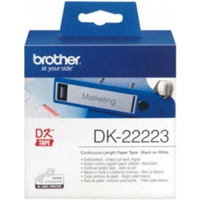 Brother DK-22223 černá na bílé 5 cm x 30,5 m – Zboží Mobilmania