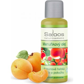 Saloos meruňkový rostlinný olej lisovaný za studena 250 ml