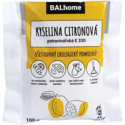 BALhome kyselina citronová potravinářská 100 g – Sleviste.cz