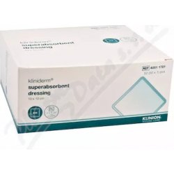 Kliniderm Superabsorpční obvaz 10 x 10 cm 50 ks