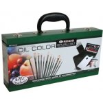 Royal Langnickel Luxusní sada olejových barev v dřevěném kufříku – Zboží Dáma